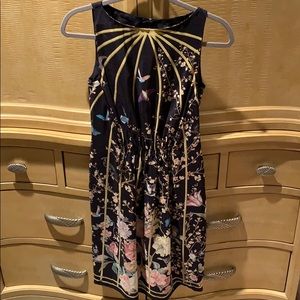 Cute Black Floral Dress